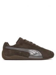 Puma Sneakersy Speedcat Lux 408198 01 Brązowy. Brązowe obuwie sportowe damskie Puma, ze skóry, bez zapięcia. Za 519.99 zł.