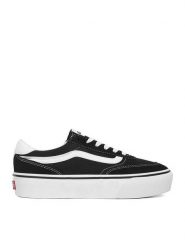 Vans Tenisówki C-BROOKLYN LS PLATFORM VN000DC4BA21 Czarny. Czarne trampki damskie Vans, bez wzorów, z materiału, bez zapięcia. Za 339.99 zł.