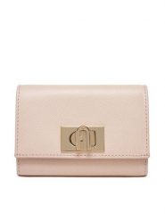 Furla Portfel 1927 WP00225 ARE000 0496S Różowy. Czerwone portfele damskie Furla, bez wzorów, ze skóry. Za 489.99 zł.