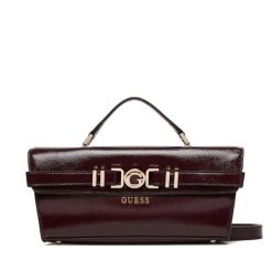 Torebka Guess. Czerwone kuferki damskie Guess, z aplikacjami, bez dodatków. Za 639.99 zł.