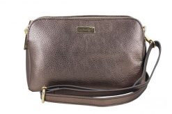 Listonoszka metalizowana BARBERINI'S c. złota 978-26. Żółte shopper bag Barberinis, bez wzorów, ze skóry, małe, bez dodatków. Za 229.99 zł.