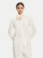 Marella Koszula Cabiria 2523116071 Biały Regular Fit. Białe koszule damskie Marella, bez wzorów, z syntetyku, bez kołnierzyka, bez ramiączek. Za 679.99 zł.
