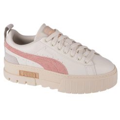 Tenisówki Puma Model Mayze Thrifted Wns Kolor Biały. Białe obuwie sportowe damskie Puma, z materiału, bez zapięcia, tenisowe. Za 329.99 zł.