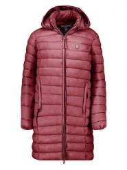 Canadian Peak Płaszcz pikowany "Akitaleak" w kolorze bordowym rozmiar: XL. Czerwone płaszcze damskie Canadian Peak, xl, bez wzorów, bez kaptura. Za 189.74 zł.