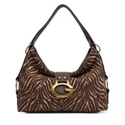 Torebka Guess. Brązowe torebki klasyczne damskie Guess, bez dodatków. Za 674.99 zł.