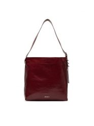 JENNY Torebka C-JEN-S-001-08 Bordowy. Czerwone torebki klasyczne damskie Jenny, z materiału, bez dodatków. Za 169.99 zł.
