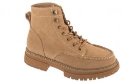 Trapery damskie, Bradie Lace Up Boots. Brązowe trapery damskie Roxy, z materiału, bez zapięcia. Za 349.99 zł.