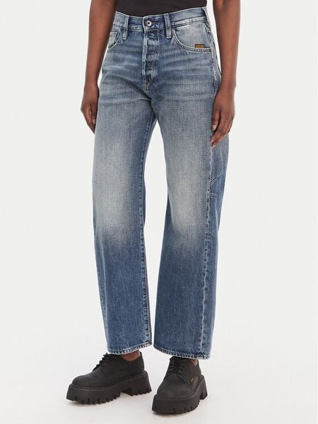 G-Star Raw Jeansy Bowey D25372-E352 Niebieski Loose Fit. Niebieskie jeansy damskie G-Star. Za 340.99 zł.