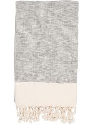 Samimi Chusta hammam w kolorze szaro-beżowym - 180 x 100 cm rozmiar: onesize. Szare chusty damskie Samimi, bez wzorów, z bawełny. Za 77.45 zł.