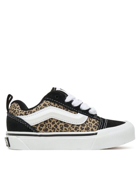 Vans Tenisówki Knu Skool VN000EB9YY61 Czarny. Czarne buty sportowe dziewczęce Vans, bez wzorów, ze skóry, bez zapięcia. Za 169.99 zł.