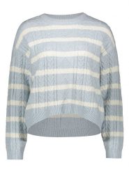 ONLY Sweter w kolorze szarym rozmiar: S. Szare swetry klasyczne damskie Only, s, z materiału, bez kołnierzyka. Za 113.99 zł.
