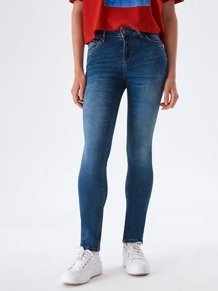 LTB Dżinsy "Aspen Y" - Slim fit - w kolorze granatowym rozmiar: W32/L30. Niebieskie jeansy damskie LTB. Za 83.03 zł.