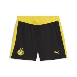 Damskie szorty Borussia Dortmund 25/26 PUMA. Czarne spodenki sportowe damskie Puma, s, bez wzorów, do piłki nożnej. W wyprzedaży za 164.00 zł.