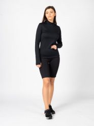 Champion Szorty "Bike Pants" | 115638 | Kobieta | Czarny. Czarne szorty damskie Champion, bez wzorów, z elastanu, z podwyższonym stanem. W wyprzedaży za 89.00 zł.