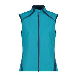 Kamizelka damska turystyczne CMP 3C89576T. Niebieskie kamizelki damskie CMP, xs, bez wzorów, bez kaptura. Za 196.00 zł.