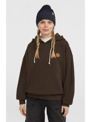 O'Neill Bluza w kolorze brązowym rozmiar: M. Brązowe bluzy damskie O'Neill, m, bez wzorów, z bawełny, z kapturem. Za 191.88 zł.