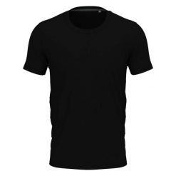 Wrzosowa Elastyczna Koszulka Unisex Dla Dorosłych. Czarne bluzki damskie Stedman, bez wzorów, sportowe, bez kołnierzyka, bez ramiączek. Za 86.99 zł.