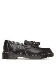 Dr. Martens Mokasyny Adrian Gothic Americana DM31626001 Czarny. Czarne mokasyny damskie Dr Martens, ze skóry, bez obcasa. Za 579.99 zł.