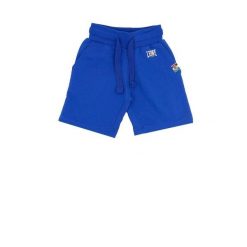 Bluza z bawełna z kieszenie na czas wolny. Niebieskie bluzy damskie LEONE 1947 APPAREL, bez wzorów, z bawełny, bez kaptura. W wyprzedaży za 56.94 zł.