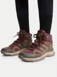 The North Face Trekkingi Hedgehog Mid Gtx NF0A8AACDUR1 Fioletowy. Fioletowe obuwie trekkingowe damskie The North Face, z materiału, bez zapięcia. Za 699.99 zł.