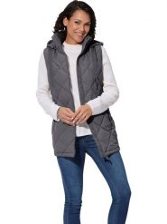 WITT WEIDEN Kamizelka w kolorze antracytowym rozmiar: 38. Czarne kamizelki damskie WITT WEIDEN, bez wzorów, bez kaptura. Za 69.99 zł.