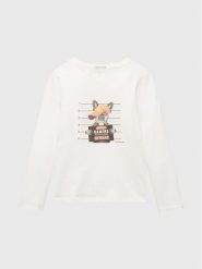 Tom Tailor Bluzka 1034670 Biały Regular Fit. Białe t-shirty i koszulki chłopięce Tom Tailor, bez wzorów, z bawełny, bez kołnierzyka, bez ramiączek. Za 39.99 zł.