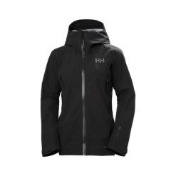 Damska kurtka narciarska Helly Hansen Verglas infinity shell. Czarne kurtki sportowe damskie Helly Hansen, na zimę, l, bez wzorów, bez kaptura. W wyprzedaży za 1,522.95 zł.