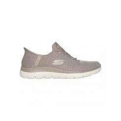 Femme SUMMITS-CLASSY NIGHT Skechers TPGD 150128 Marron Skechers. Brązowe obuwie sportowe casual damskie Skechers, bez zapięcia. W wyprzedaży za 336.00 zł.