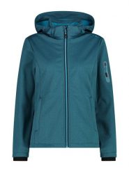 CMP Kurtka softshellowa w kolorze turkusowym rozmiar: 48. Niebieskie kurtki sportowe damskie CMP, m, bez wzorów, bez kaptura. Za 197.17 zł.