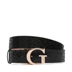 Pasek Guess. Czarne paski damskie Guess, z aplikacjami. Za 234.99 zł.
