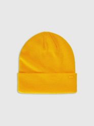 CZAPKA UNISEX 4F ZIMOWA KLASYCZNA Z AKRYLU BEANIE ACAPU622. Brązowe czapki damskie 4F, na zimę, bez wzorów. Za 49.99 zł.