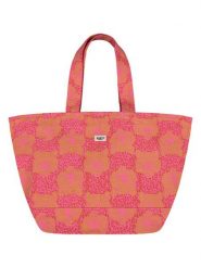 Barts Shopper bag "Juno" w kolorze różowo-pomarańczowo-żółtym - 37 x 36 x 36 cm rozmiar: onesize. Pomarańczowe shopper bag Barts, bez wzorów, z bawełny, na ramię, bez dodatków. Za 140.53 zł.