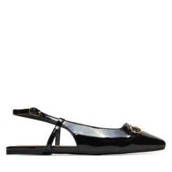 Sandały Call It Spring. Czarne sandały damskie Call it Spring, bez wzorów, bez obcasa, na płaskiej podeszwie, bez zapięcia. Za 159.99 zł.