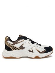 MICHAEL Michael Kors Sneakersy 43F4LEFS6S Brązowy. Brązowe obuwie sportowe damskie MICHAEL Michael Kors, ze skóry, bez zapięcia. Za 729.99 zł.