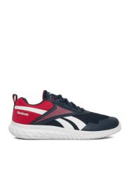 Reebok Buty do biegania Rush Runner 5 IG0509 Granatowy. Niebieskie buty sportowe chłopięce Reebok, z materiału, bez zapięcia. Za 219.99 zł.