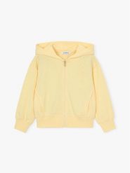 Mayoral Bluza 3457 Żółty Regular Fit. Żółte bluzy dziewczęce Mayoral, bez wzorów, z bawełny, bez ramiączek, bez kaptura. Za 129.99 zł.