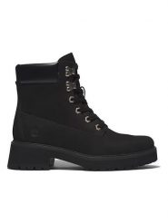 Timberland Skórzane botki "Carnaby Cool" w kolorze czarnym rozmiar: 37,5. Czarne botki damskie Timberland, bez obcasa, bez zapięcia. Za 408.49 zł.