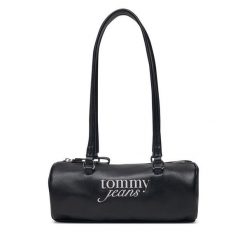 Torebka Tommy Jeans. Czarne torebki klasyczne damskie Tommy Jeans, z jeansu, bez dodatków. Za 409.99 zł.