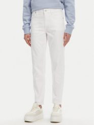 Calvin Klein Jeansy K20K208261 Biały Slim Fit. Białe jeansy damskie Calvin Klein. Za 249.99 zł.