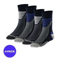 Skarpety do chodzenia unisex – Multi Blue – 4 pary. Niebieskie skarpetki damskie XTREME, bez wzorów, z elastanu. W wyprzedaży za 167.20 zł.