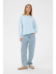 Kaffe Bluza w kolorze błękitnym rozmiar: M. Niebieskie bluzy damskie Kaffe, m, bez wzorów, bez kaptura. Za 165.99 zł.