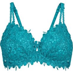 Biustonosz bonprix niebieskozielony. Niebieskie biustonosze bonprix. Za 54.99 zł.