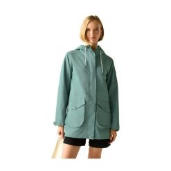 Damska Kurtka Wodoodporna Norana. Szare kurtki damskie Regatta, l, z aplikacjami, z materiału, z kapturem. Za 332.99 zł.