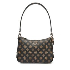 Torebka Guess. Brązowe torebki klasyczne damskie Guess, bez dodatków. Za 289.99 zł.