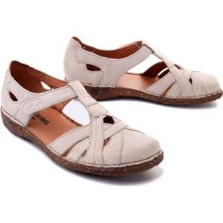 JOSEF SEIBEL 79529 95 230 Rosalie 29 creme, sandały damskie. Brązowe sandały damskie Josef Seibel, bez wzorów, ze skóry, bez obcasa, bez zapięcia. Za 299.90 zł.