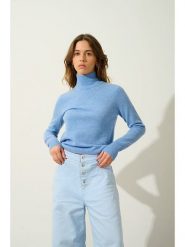 AUTHENTIC CASHMERE Kaszmirowy sweter "Eileen" w kolorze błękitnym rozmiar: XL. Niebieskie swetry klasyczne damskie AUTHENTIC CASHMERE, xl, z kaszmiru, bez kołnierzyka. Za 347.99 zł.