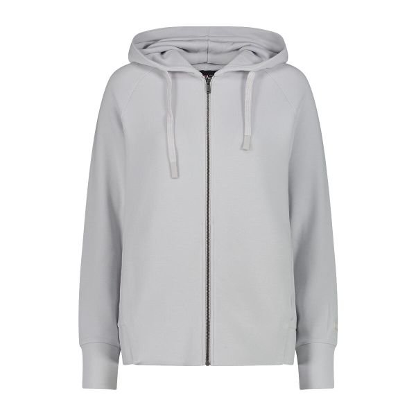 Damska bluza z kapturem z jerseyu CMP. Białe bluzy damskie CMP, bez wzorów, z jersey, z kapturem. Za 347.85 zł.