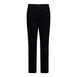 Spodnie aksamitne damskie CMP. Czarne spodnie sportowe damskie CMP, l, bez wzorów, z weluru. Za 295.50 zł.