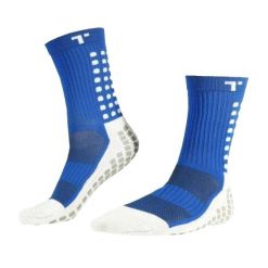 Skarpety Piłkarskie Unisex Adult 3.0 Mid Calf Cushioned. Niebieskie skarpetki damskie TRUSOX, bez wzorów. Za 257.99 zł.