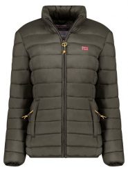 Geographical Norway Kurtka pikowana "Atikolor" w kolorze khaki rozmiar: onesize. Brązowe kurtki damskie Geographical Norway, bez wzorów, bez kaptura. Za 166.88 zł.